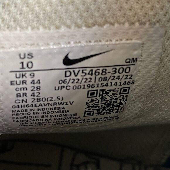 Nike  ZOOM BLAZER MID PREMIUM PLUS SB 'TEAL GUM' sneaker shoes mens size 10 - Picture 7 of 8